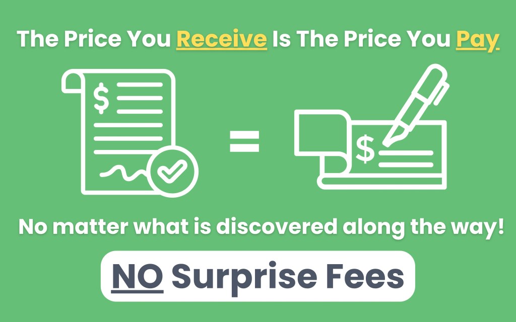 Reasonable Pricing with No Hidden Cost