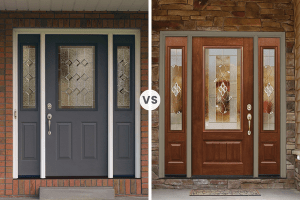 Fiberglass Doors vs Steel Doors
