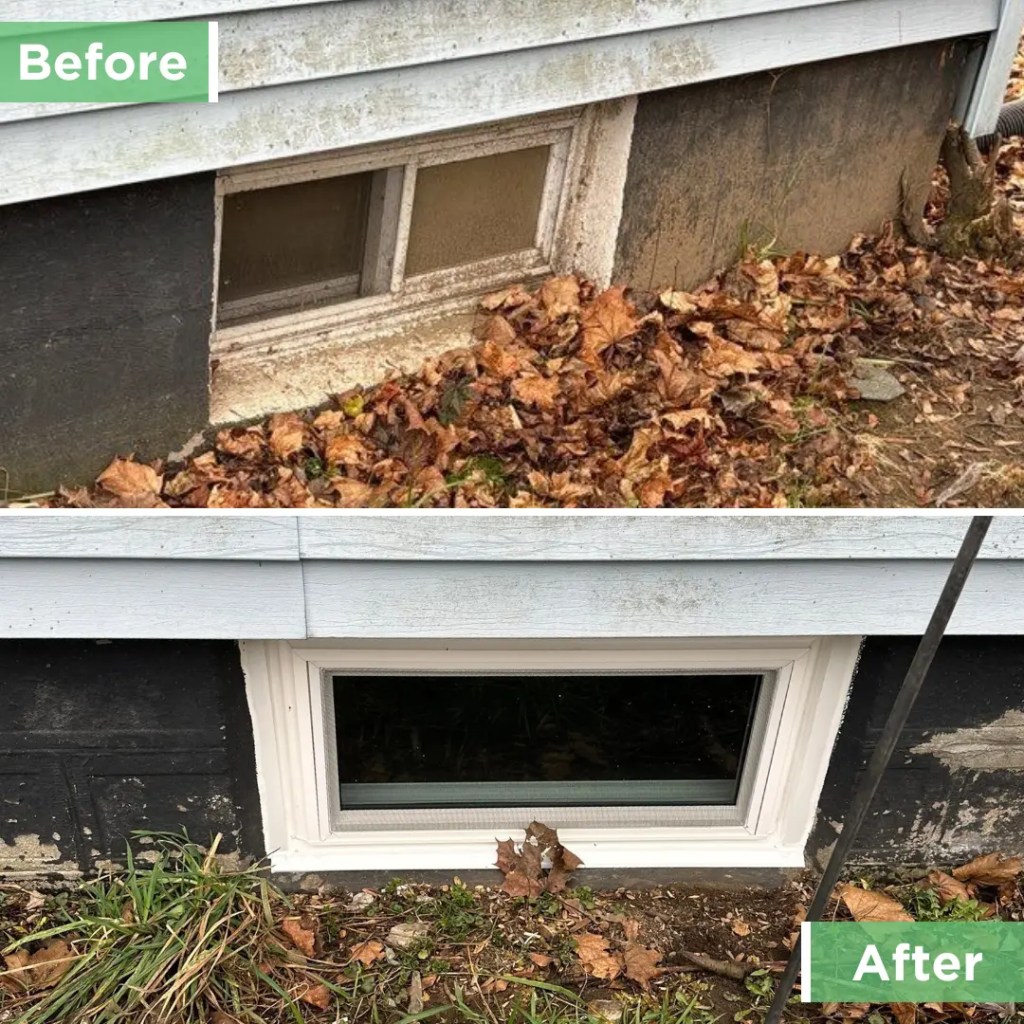 Basement Window Replacement Ludlow MA