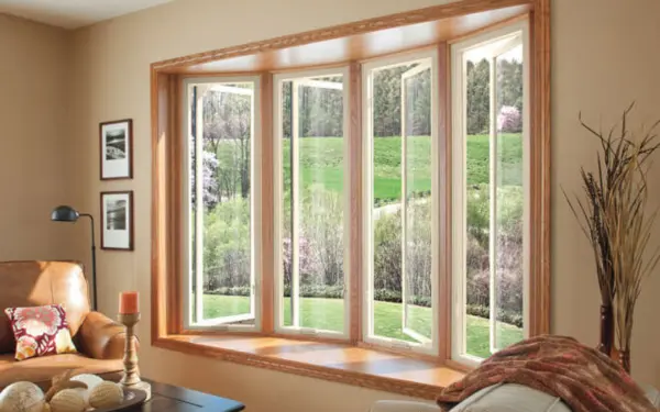 Curved Bow Window Installation