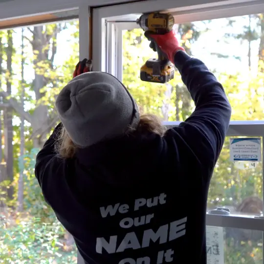 Double Hung Window Installation