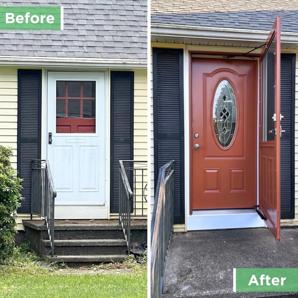 Entry Door and Storm Door Replacement Deerfield MA